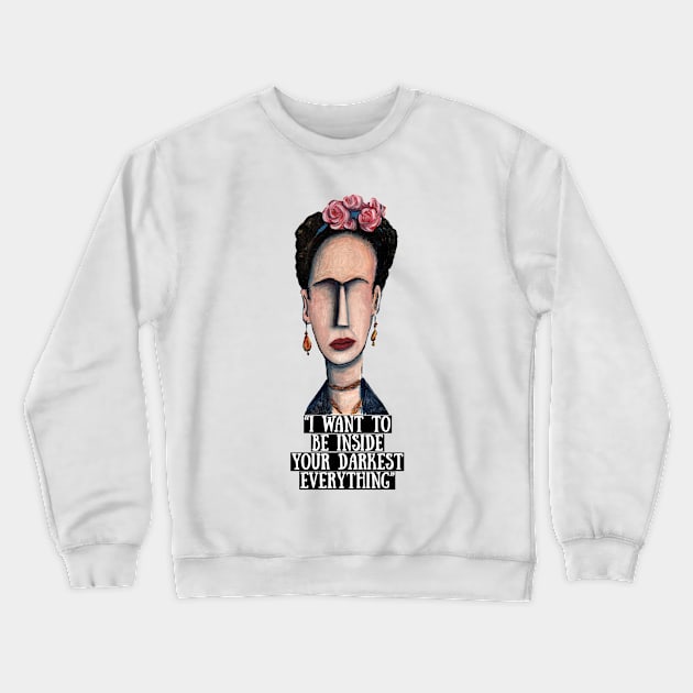 Frida Kahlo Crewneck Sweatshirt by micalef